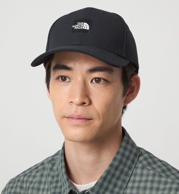 UNITED ARROWS green label relaxing「＜THE NORTH FACE＞スクエアロゴ キャップ」|キャップ・キャスケット|BLACK