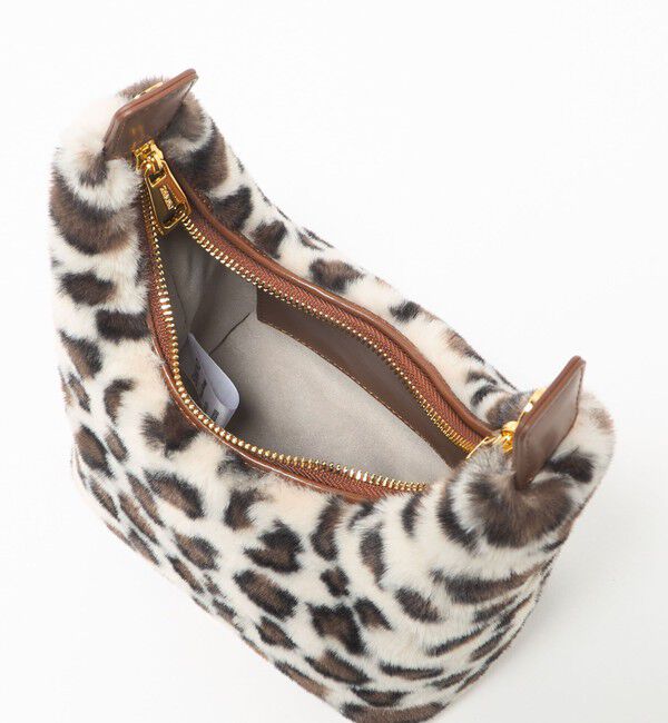 UNITED ARROWS green label relaxing「【別注】＜SINBONO＞レオパード フェイクファー バッグ」|ショルダー・メッセンジャー|