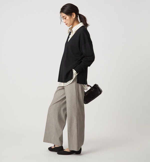 UNITED ARROWS green label relaxing「エブリニット Vネック ウォッシャブル」|ニット・セーター|