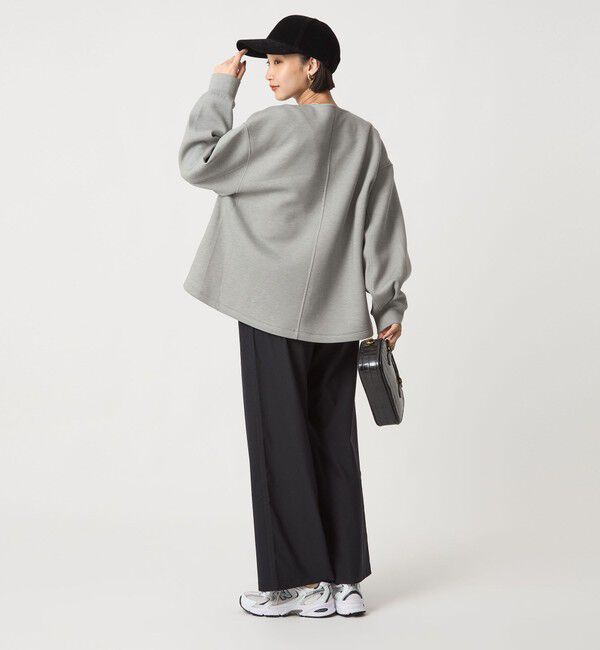 UNITED ARROWS green label relaxing「ダンボール ノーカラー ブルゾン」|ブルゾン・スタジャン|