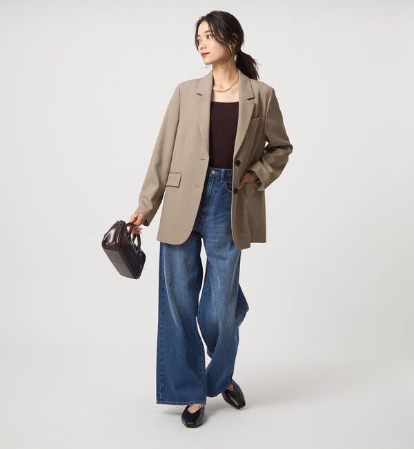 UNITED ARROWS green label relaxing「ツイル テーラード 2ボタン ジャケット」|テーラードジャケット|