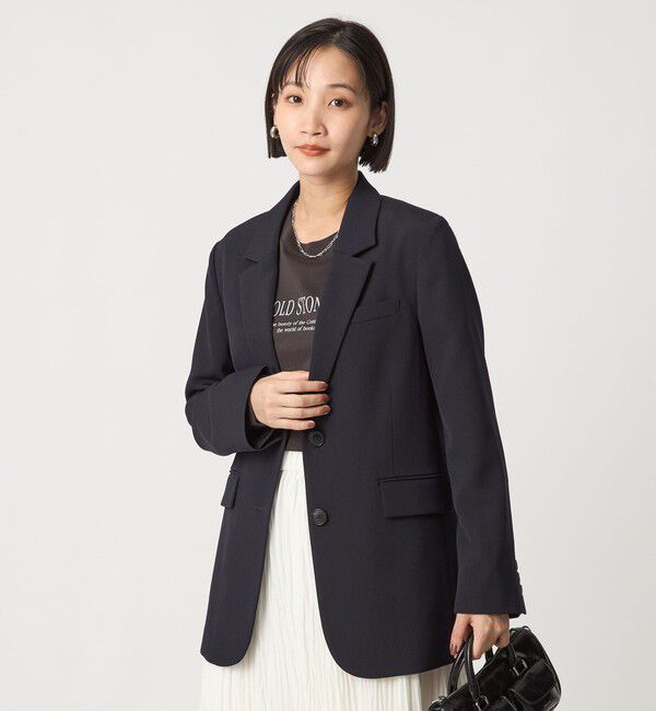 UNITED ARROWS green label relaxing「ツイル テーラード 2ボタン ジャケット」|テーラードジャケット|