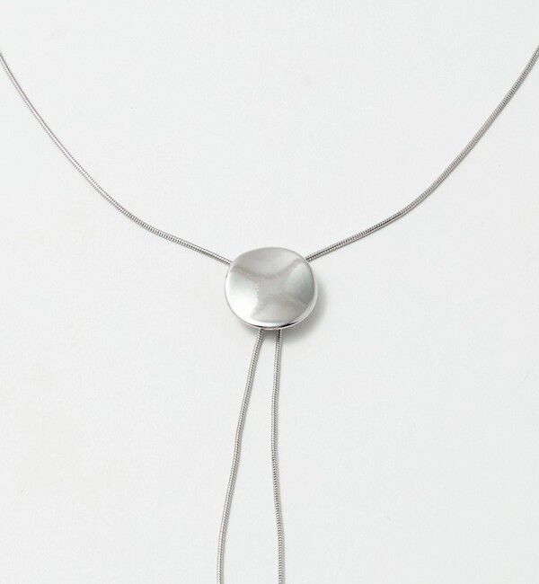 UNITED ARROWS green label relaxing「サークルプレート Yスライド ネックレス」|ネックレス|