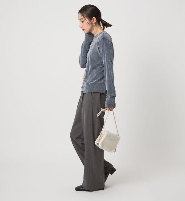 UNITED ARROWS green label relaxing「【WEB限定】＜at ease＞オルマイ ワイド パンツ マシンウォッシャブル ストレッチ 帯電防止」|その他|