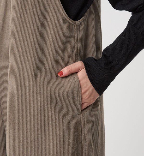 UNITED ARROWS green label relaxing「オルマイ コール ジャージー オールインワン マシンウォッシャブル ストレッチ」|オールインワン|