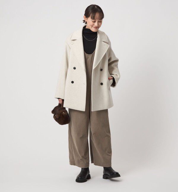 UNITED ARROWS green label relaxing「オルマイ コール ジャージー オールインワン マシンウォッシャブル ストレッチ」|オールインワン|