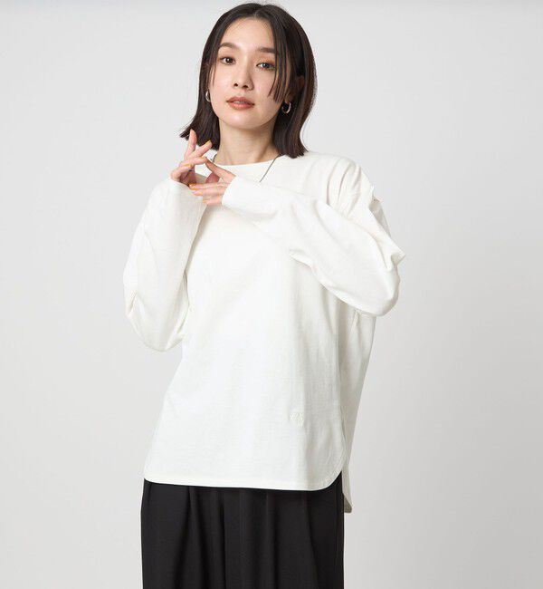 UNITED ARROWS green label relaxing「【WEB限定】＜at ease＞ロングスリーブ カットソー UVカット」|Tシャツ・カットソー|