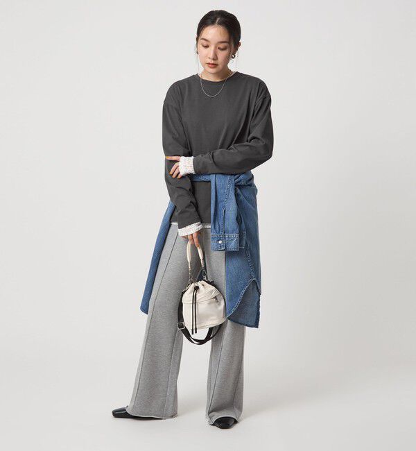 UNITED ARROWS green label relaxing「【WEB限定】＜at ease＞ロングスリーブ カットソー UVカット」|Tシャツ・カットソー|