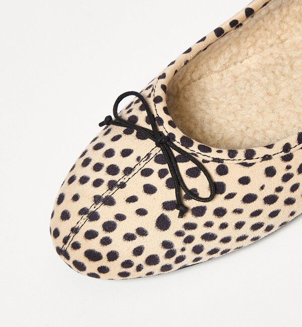 UNITED ARROWS green label relaxing「ウォーム バレエシューズ / フラットシューズ 撥水」|バレエシューズ|