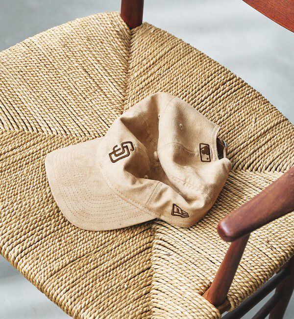 UNITED ARROWS green label relaxing「【別注】＜NEW ERA＞9TWENTY スエードライク キャップ」|キャップ・キャスケット|