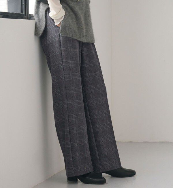 UNITED ARROWS green label relaxing「［size SHORT/TALLあり］ニーハイフレアパンツ ウラキモウ」|その他|