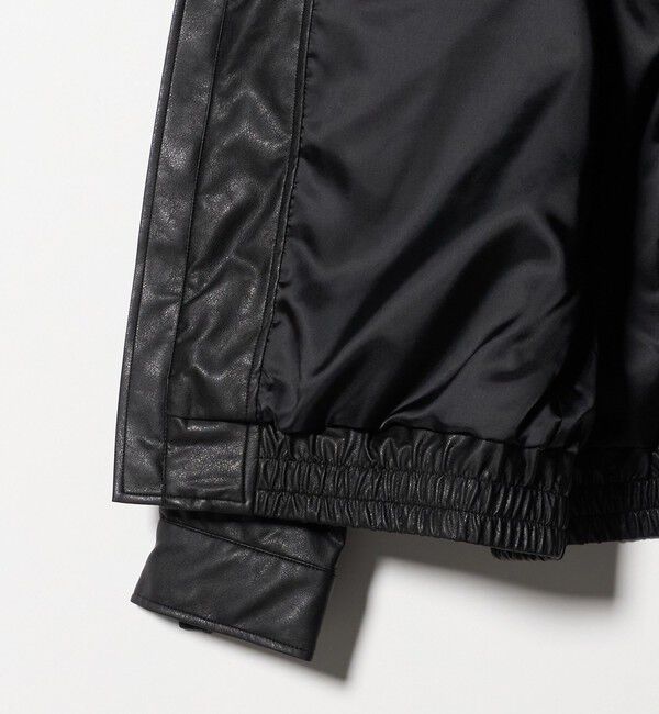 UNITED ARROWS green label relaxing「A2 レザーライク ブルゾン」|ブルゾン・スタジャン|