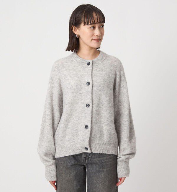 UNITED ARROWS green label relaxing「アルパカブレンド クルーネック カーディガン」|カーディガン|