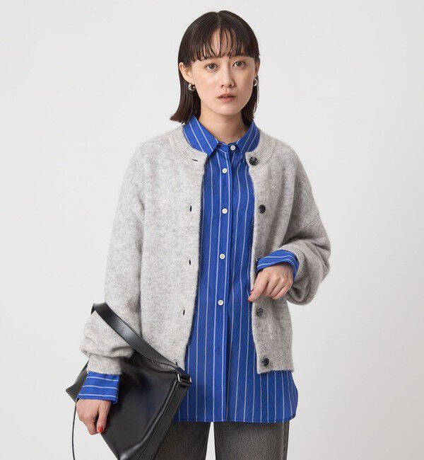 UNITED ARROWS green label relaxing「アルパカブレンド クルーネック カーディガン」|カーディガン|