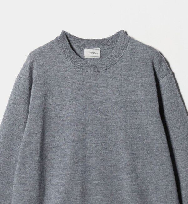 UNITED ARROWS green label relaxing「Super 120's ハイゲージ クルーネック ニット」|ニット・セーター|