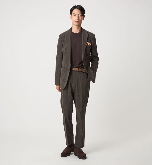 UNITED ARROWS green label relaxing「Super 120's ハイゲージ クルーネック ニット」|ニット・セーター|