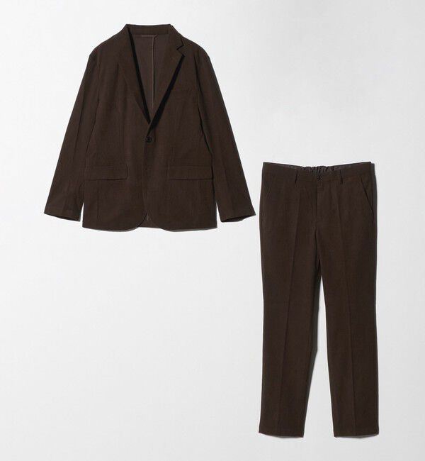 UNITED ARROWS green label relaxing「【WEB限定】JUST fit コーデュロイ ナロー セットアップ -ストレッチ-」|テーラードジャケット|