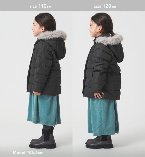 UNITED ARROWS green label relaxing「GIRLSダウンコート / キッズ 100cm-130cm」|ダウン|