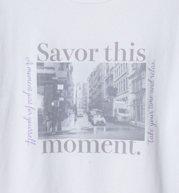 UNITED ARROWS green label relaxing「【WEB限定】＜at ease＞アソート フォト  ロングスリーブ カットソー」|Tシャツ・カットソー|