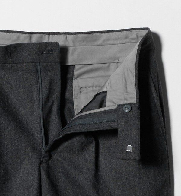 UNITED ARROWS green label relaxing「DC W/N 2プリーツ ワイド スラックス」|スラックス|