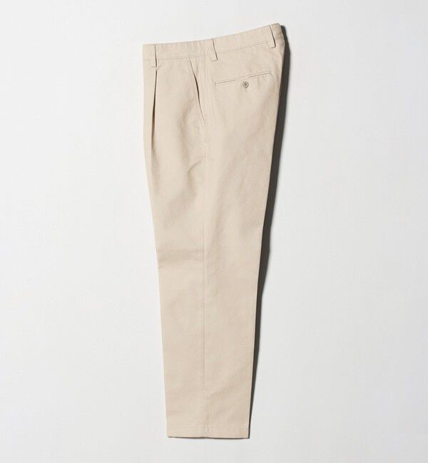 UNITED ARROWS green label relaxing「DC コットン 1プリーツ ストレート ドレスチノ パンツ」|スラックス|