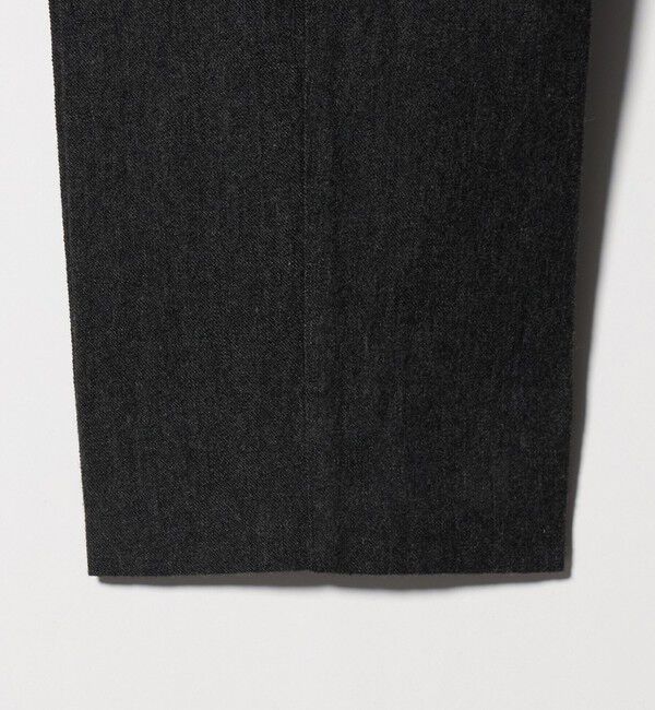 UNITED ARROWS green label relaxing「DC W/LI デニムライク ワイド 1プリーツ イージーパンツ」|スラックス|