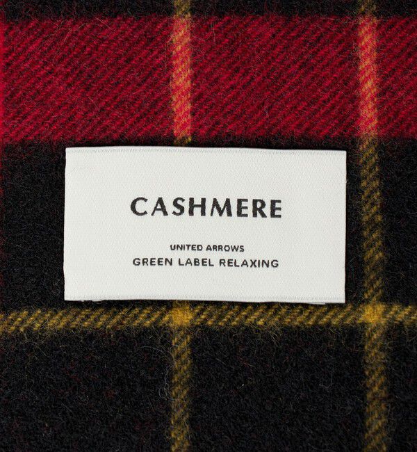 UNITED ARROWS green label relaxing「カシミヤ 100 トラッド マフラー」|マフラー|