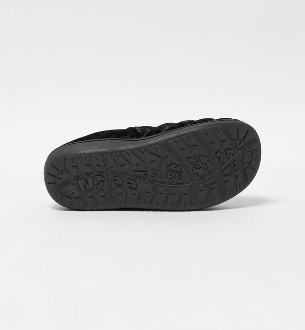 UNITED ARROWS green label relaxing「＜SUBU＞DOTS VAMP VELVET BLACK サンダル」|サンダル|