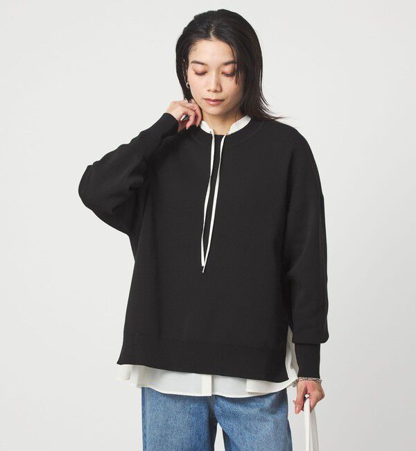 UNITED ARROWS green label relaxing「パフニット プルオーバー ウォッシャブル」|ニット・セーター|