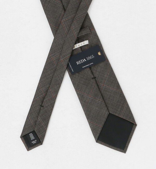 UNITED ARROWS green label relaxing「＜Bleck＞8.0cm REDA チェック1 ネクタイ」|ネクタイ・蝶ネクタイ|