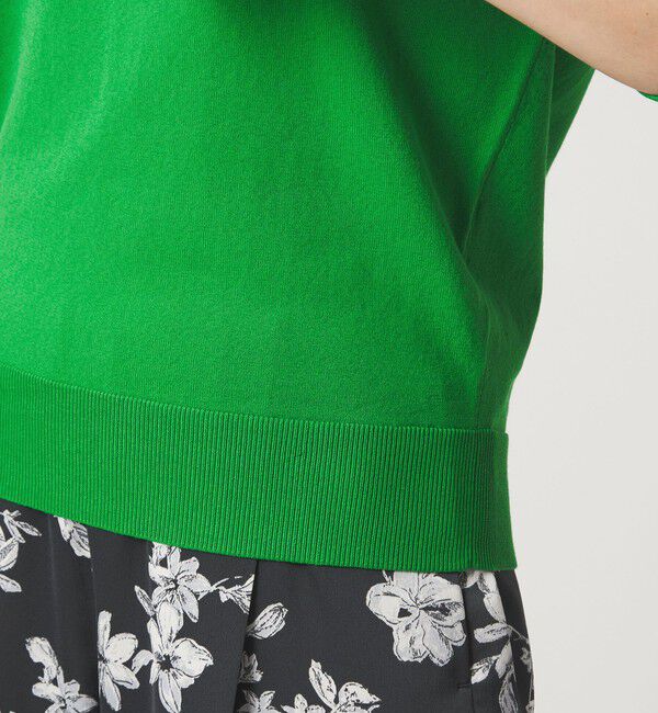 UNITED ARROWS green label relaxing「HIYOKE フォルム スリーブ プルオーバー ニット」|ニット・セーター|