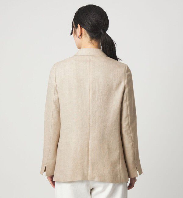 UNITED ARROWS green label relaxing「［size SHORTあり］リネンライク 2B ジャケット」|テーラードジャケット|