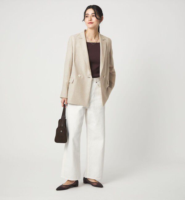 UNITED ARROWS green label relaxing「［size SHORTあり］リネンライク 2B ジャケット」|テーラードジャケット|