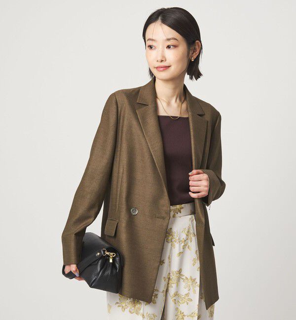 UNITED ARROWS green label relaxing「［size SHORTあり］リネンライク 2B ジャケット」|テーラードジャケット|