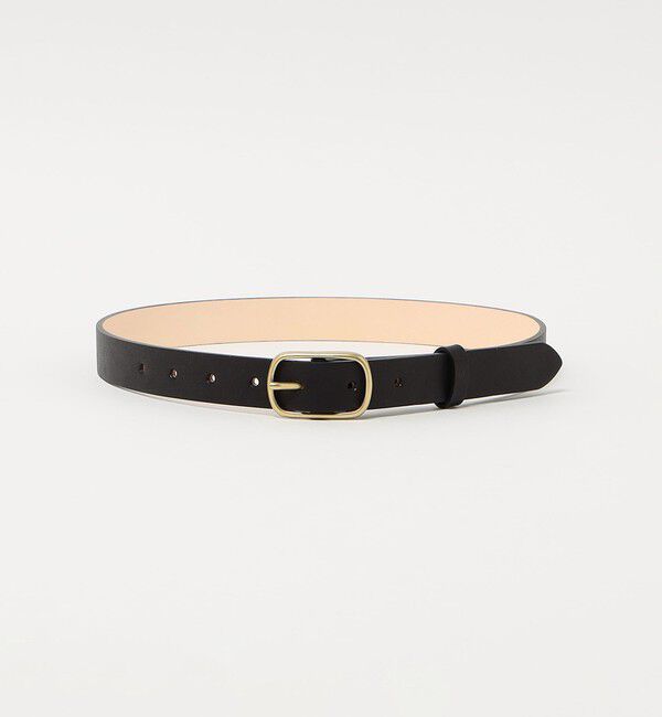 STEVEN ALAN「＜Steven Alan＞レザー ベルト」|ベルト|BLACK