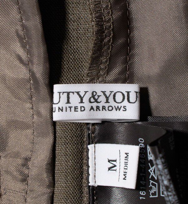 BEAUTY&YOUTH UNITED ARROWS「ポリエステルブレンド ２タック タブワイドパンツ」|その他|