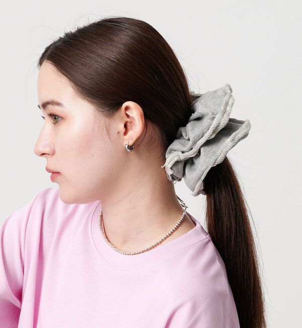 BEAUTY&YOUTH UNITED ARROWS「＜heyep＞Sweat Fabric シュシュ ミディアム」|ヘアゴム・シュシュ|