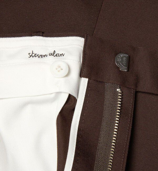 STEVEN ALAN「＜Steven Alan＞ ウエポン ニドム イン ツープリーツ ドレス トラウザーズ」|チノ|