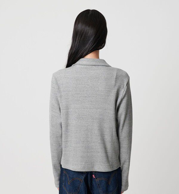 BEAUTY&YOUTH UNITED ARROWS「コットン リブハイネックカーディガン ウォッシャブル」|カーディガン|