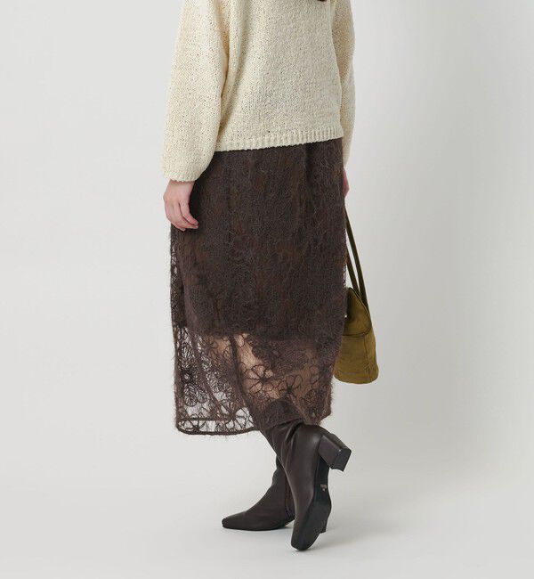 BEAUTY&YOUTH UNITED ARROWS「【WEB限定】エンブロイダリー チュールギャザースカート」|スカート|