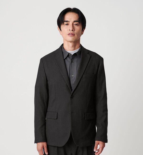 BEAUTY&YOUTH UNITED ARROWS「リサイクル ポリエステル 2B ジャケット セットアップ対応 ウォッシャブル」|テーラードジャケット|