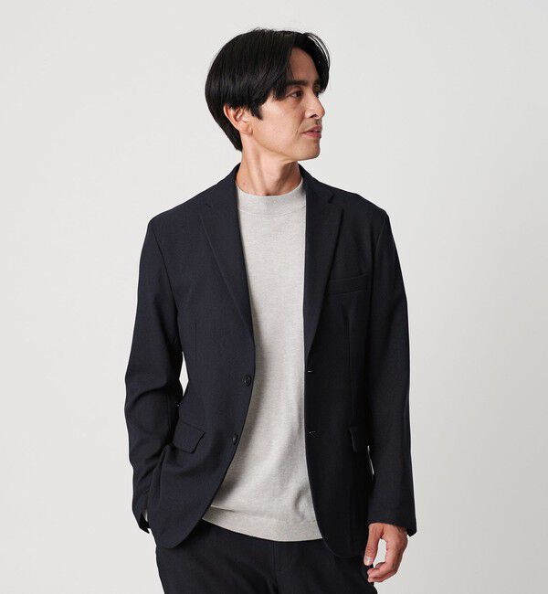 BEAUTY&YOUTH UNITED ARROWS「リサイクル ポリエステル 2B ジャケット セットアップ対応 ウォッシャブル」|テーラードジャケット|