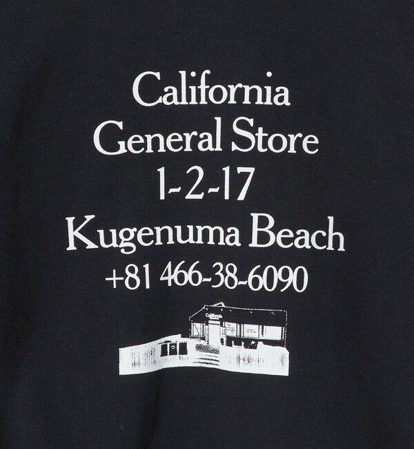 California General Store「＜CGS.＞オーガニックコットン ストア プリント スウェット」|スウェット・ジャージ|