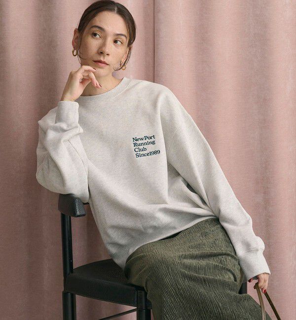 BEAUTY&YOUTH UNITED ARROWS「コットン裏毛 ロゴスウェット プルオーバー」|スウェット・ジャージ|