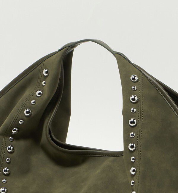 BEAUTY&YOUTH UNITED ARROWS「スタッズ ワンハンドル ショルダーバッグ」|ショルダー・メッセンジャー|