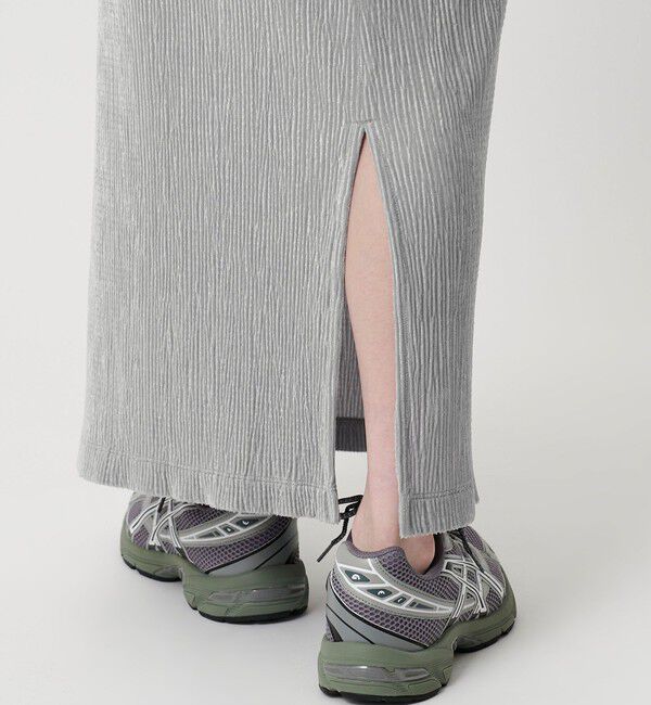 BEAUTY&YOUTH UNITED ARROWS「ベロアプリーツ タイトスカート ウォッシャブル」|タイト|