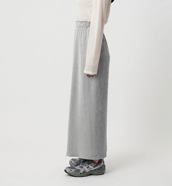 BEAUTY&YOUTH UNITED ARROWS「ベロアプリーツ タイトスカート ウォッシャブル」|タイト|