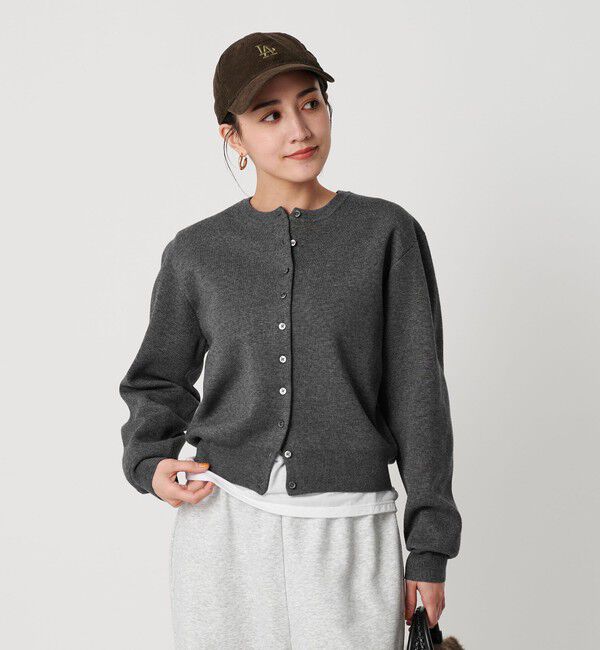 BEAUTY&YOUTH UNITED ARROWS「ミラノリブカーディガン ウォッシャブル」|カーディガン|