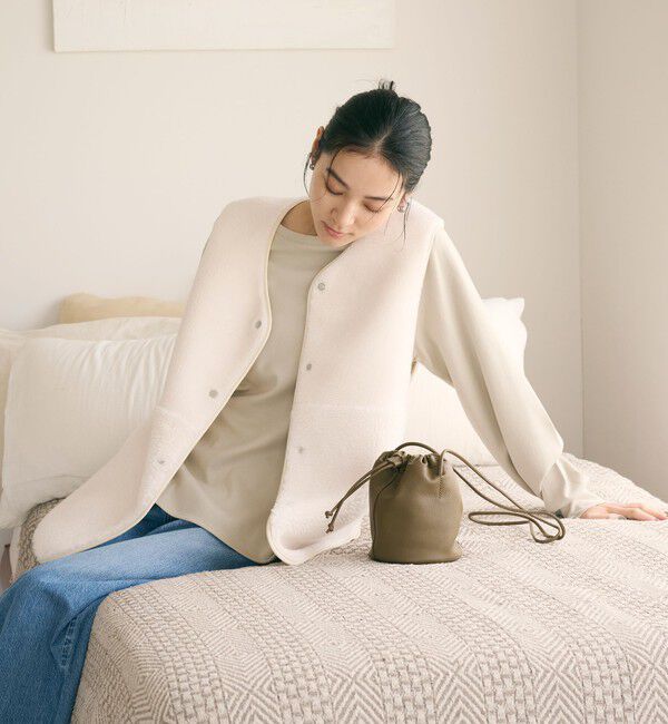 BEAUTY&YOUTH UNITED ARROWS「【WEB限定】ボア&times;フェイクムートン リバーシブルベスト」|ダウンベスト・ベスト|