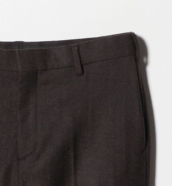 BEAUTY&YOUTH UNITED ARROWS「ストレッチ サキソニー ノープリーツ スリムパンツ セットアップ対応」|チノ|